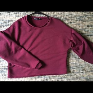 Maroon Sweater - NASTY GAL